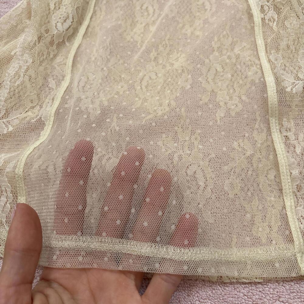 y2k lace‎ polka dot fairy core top - Picture 5 of 6